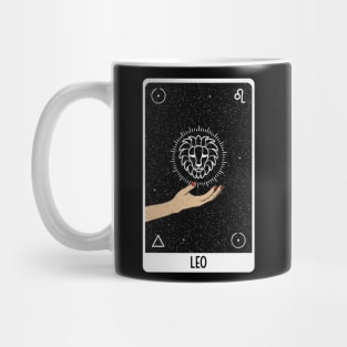 Leo Astrology Tarot Card Mug